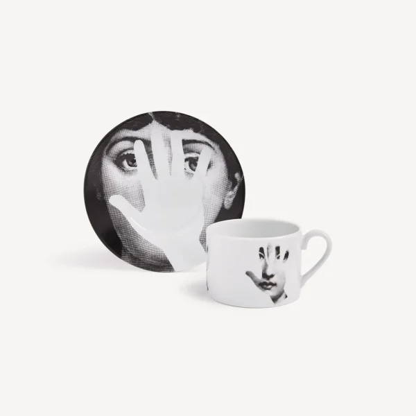 Fornasetti Tazza Da Te Tema E Variazioni Mano^ Set Da Te E Caffe