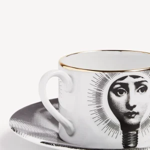 Fornasetti Tazza Da Te Tema E Variazioni Lampadina^ Set Da Te E Caffe