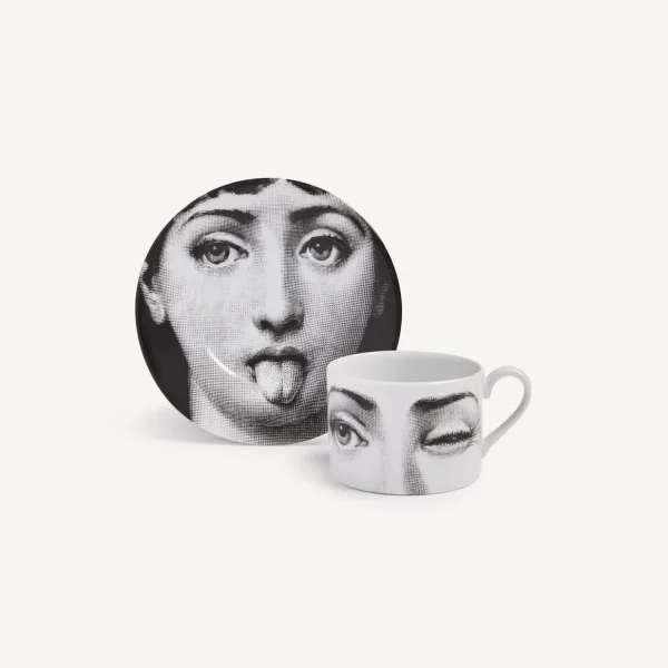 Fornasetti Tazza Da Te Tema E Variazioni L'Antipatico^ Set Da Te E Caffe