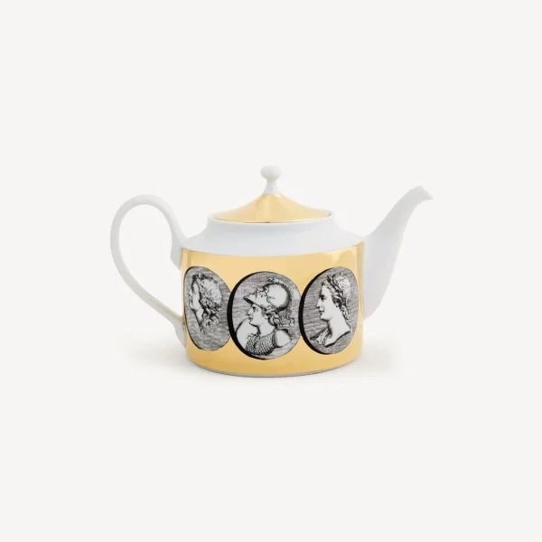 Fornasetti Teiera Cammei^ Set Da Te E Caffe