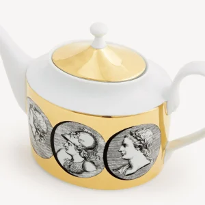 Fornasetti Teiera Cammei^ Set Da Te E Caffe