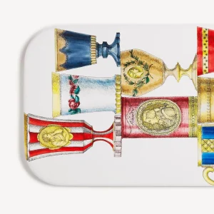 Fornasetti Vassoio Bicchieri Boemia^ Vassoi E Pliants Decorativi