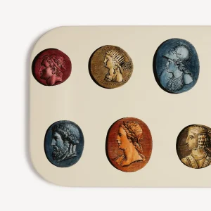 Fornasetti Vassoio Cammei^ Vassoi E Pliants Decorativi