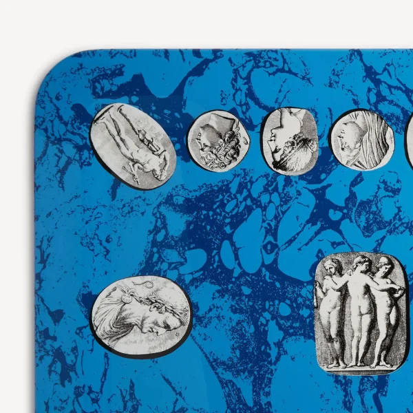 Fornasetti Vassoio Cammei^ Vassoi E Pliants Decorativi