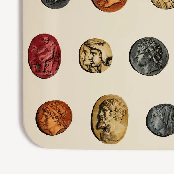 Fornasetti Vassoio Cammei^ Vassoi E Pliants Decorativi