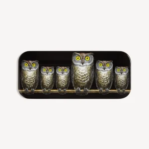 Fornasetti Vassoio Civette^ Vassoi E Pliants Decorativi