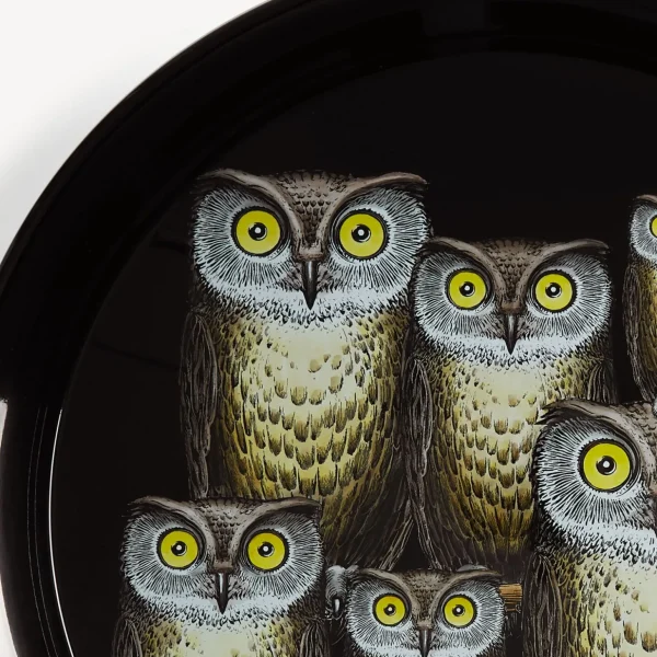 Fornasetti Vassoio Civette^ Vassoi E Pliants Decorativi
