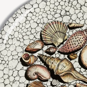 Fornasetti Vassoio Conchiglie E Ciotoli^ Vassoi E Pliants Decorativi