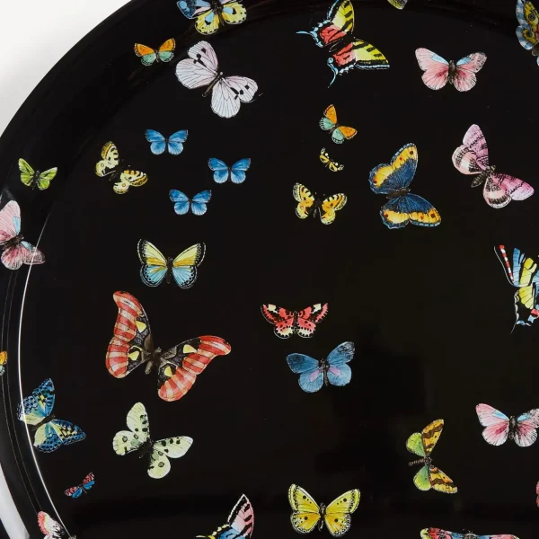 Fornasetti Vassoio Farfalle^ Vassoi E Pliants Decorativi