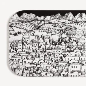 Fornasetti Vassoio Gerusalemme^ Vassoi E Pliants Decorativi