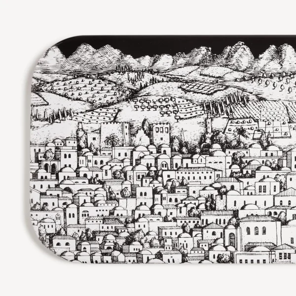 Fornasetti Vassoio Gerusalemme^ Vassoi E Pliants Decorativi