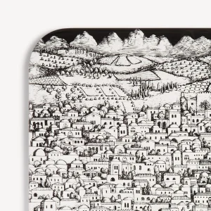 Fornasetti Vassoio Gerusalemme^ Vassoi E Pliants Decorativi