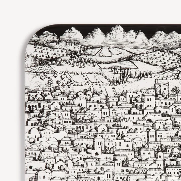 Fornasetti Vassoio Gerusalemme^ Vassoi E Pliants Decorativi