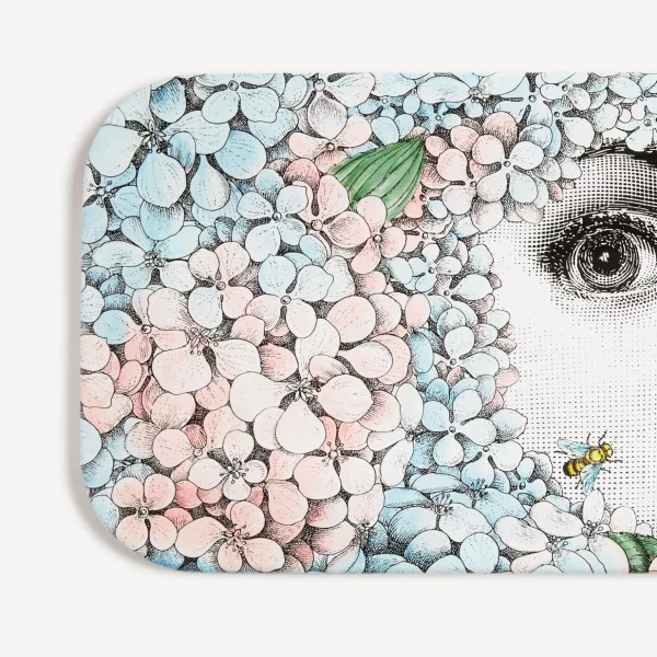 Fornasetti Vassoio Ortensia^ Vassoi E Pliants Decorativi