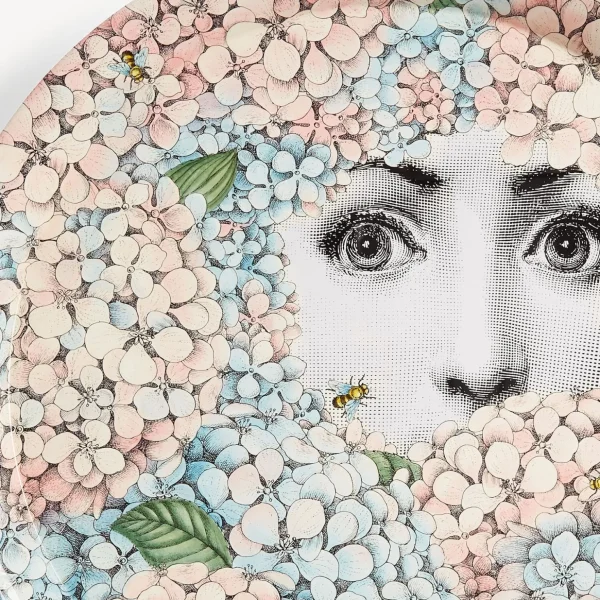 Fornasetti Vassoio Ortensia^ Vassoi E Pliants Decorativi