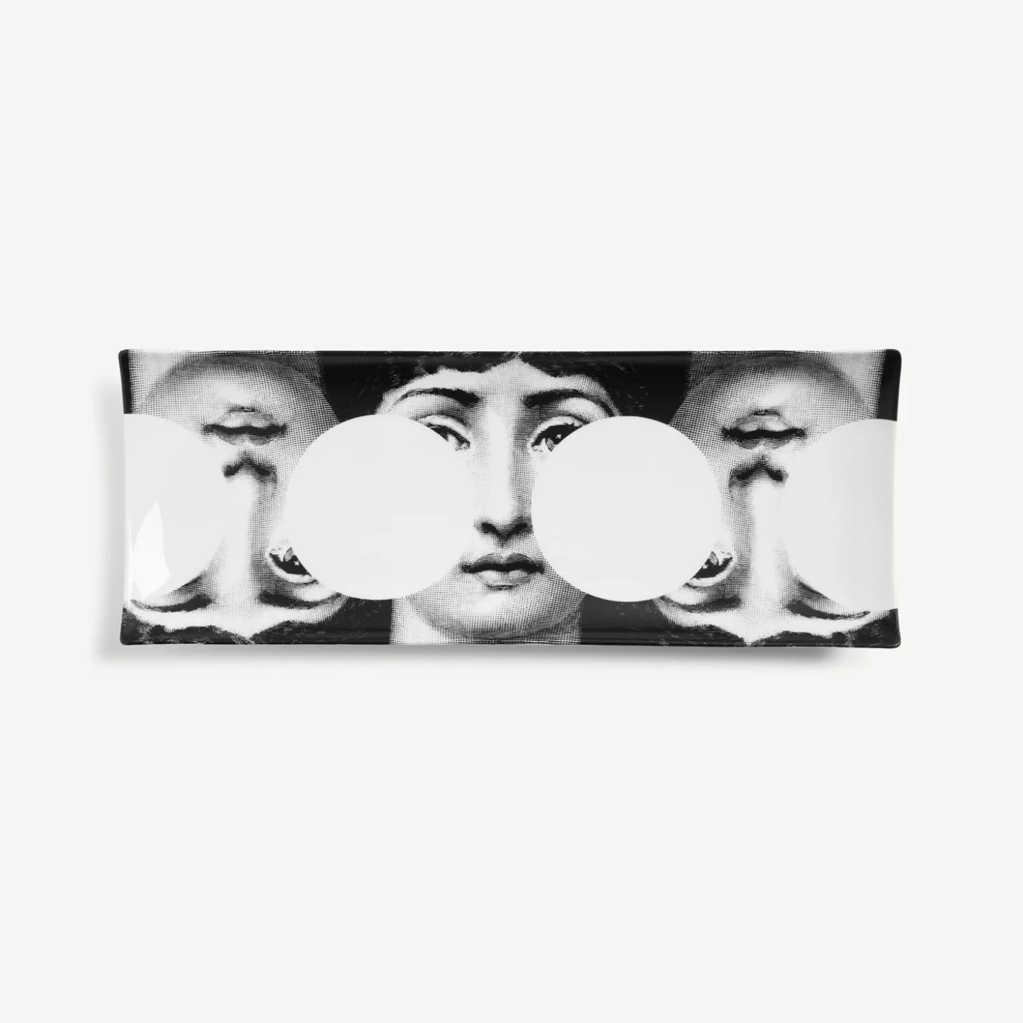 vassoio_rettangolare_tema_0-2.webp Fornasetti Vassoio Rettangolare Tema E Variazioni N.149^ Vassoi Decorativi