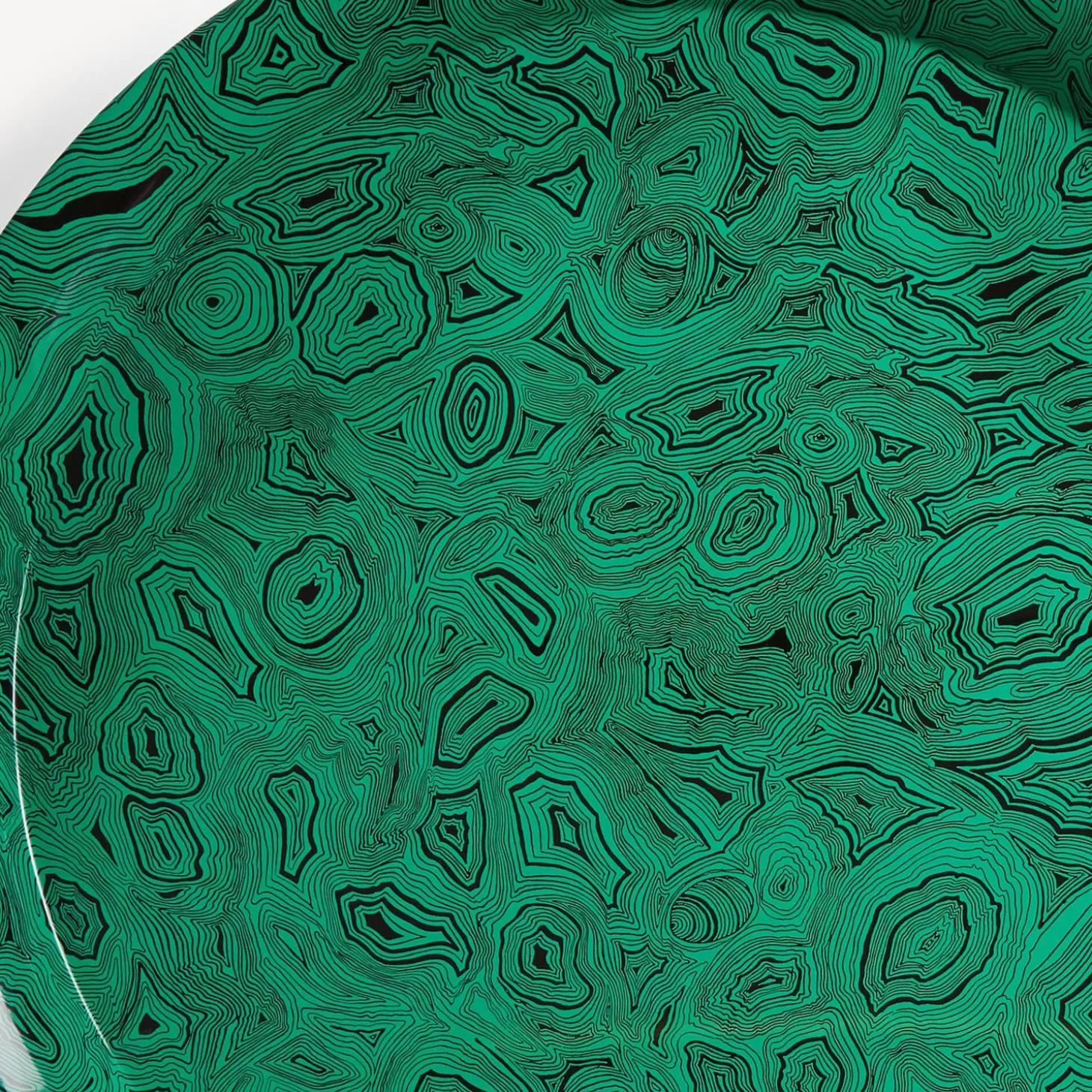 vassoio_verde_malachite_3.webp Fornasetti Vassoio Verde Malachite^ Vassoi E Pliants Decorativi