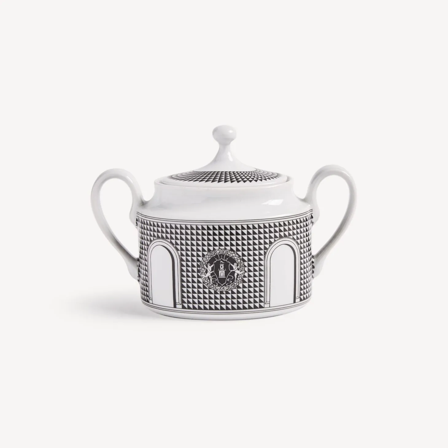 zuccheriera_facciata_quat_2.webp Fornasetti Zuccheriera Facciata Quattrocentesca^ Set Da Te E Caffe